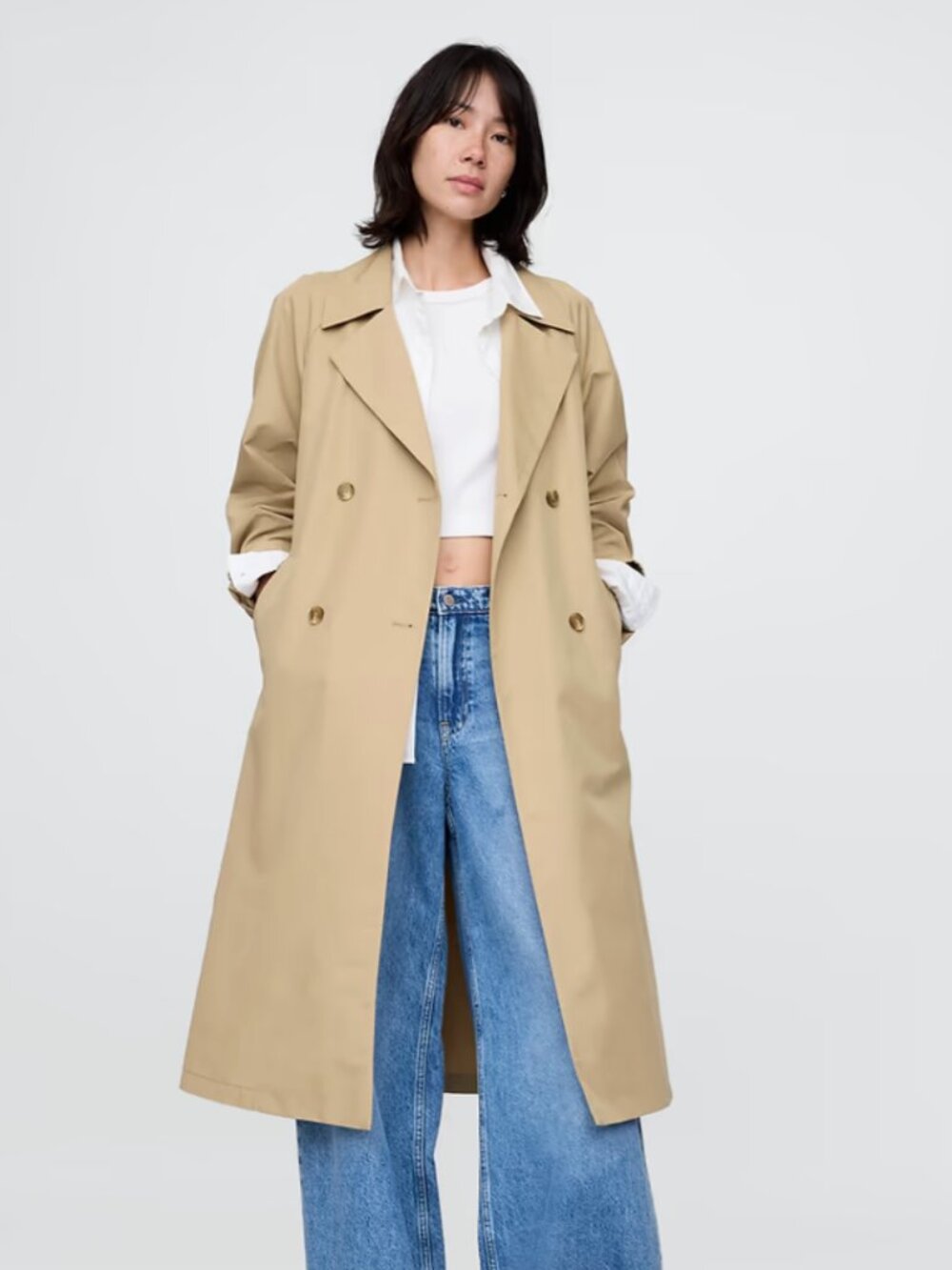 Gap Icon Trench Coat